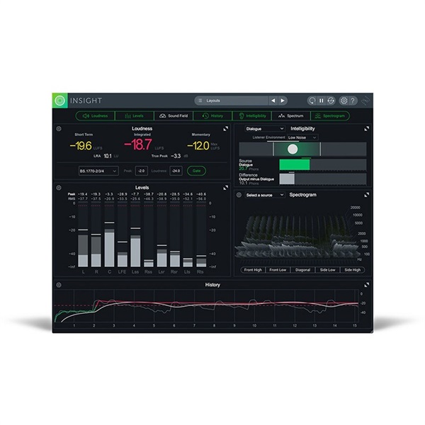 iZotope INSIGHT 2(アイゾトープ)(インサイト)(オンライン納品)(2時間以内に納品) 画像1