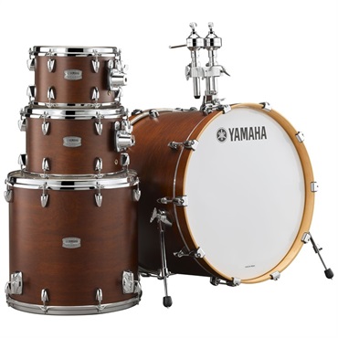 YAMAHA TMP0F4SAC18 [Tour Custom/20バスドラムスタンダードセット + A Custom /3シンバル仕様] 【カラー：チョコレートサテン:CHS】 画像1