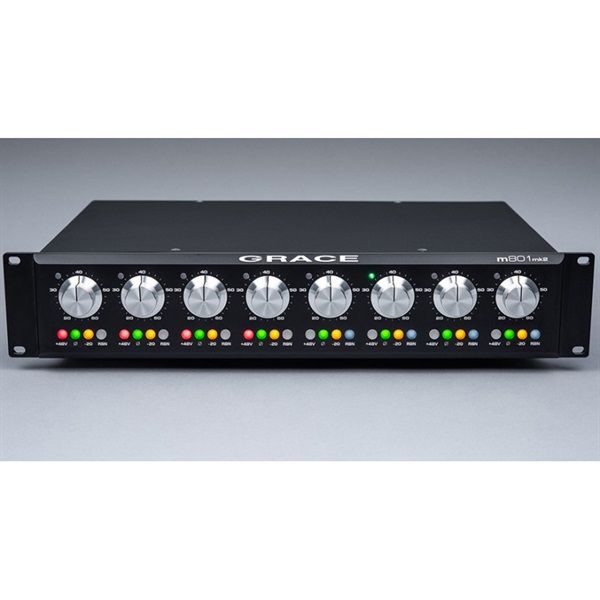 GRACE design m801mk2(8ch high fidelity microphone preamp)【お取り寄せ商品・納期通常2-3週間程】 画像1