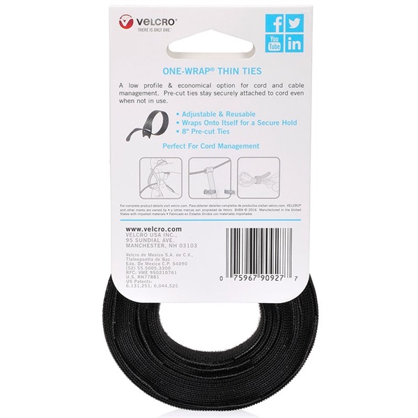 VELCRO(R) Brand 90927　薄型結束ベルト【お取り寄せ商品】 画像1