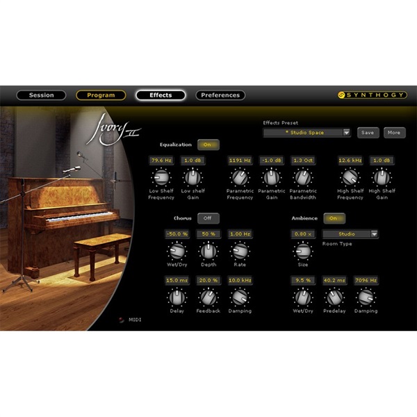 SYNTHOGY 【シンソジーホリデーセール！】Ivory II Upright Pianos (オンライン納品)(2時間以内に納品) 画像2