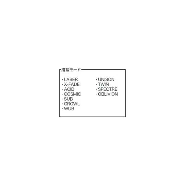 Electro Harmonix Bass Mono Synth [Bass Synthesizer] 画像2