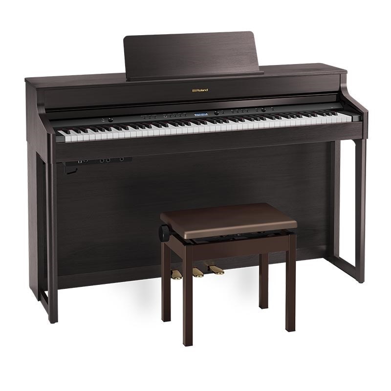 Roland HP702-DRS（ダークローズウッド調仕上げ）(当店限定・3年保証)【豪華特典付き】【全国配送設置無料/沖縄・離島除く】(電子ピアノ) 画像1