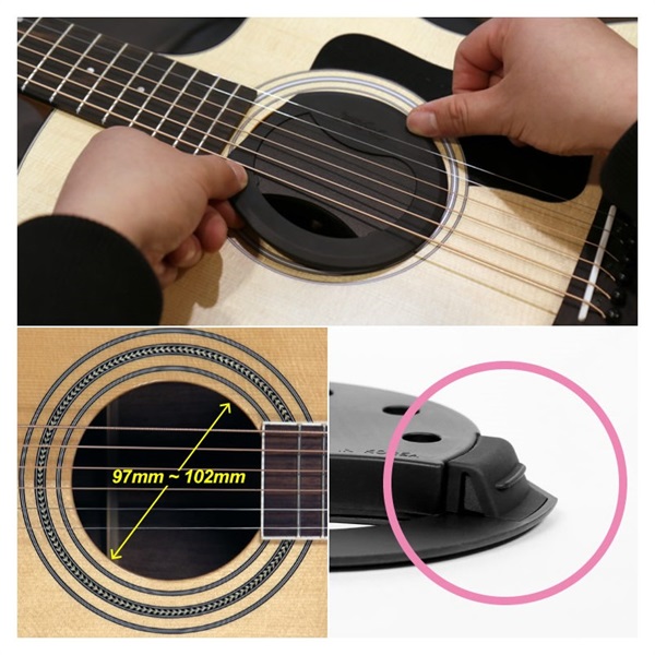 Tim Bud eclipse ギター用多機能サウンドホールカバー ｜イケベ