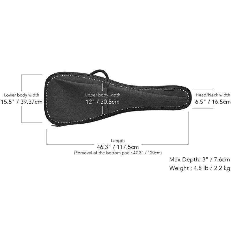 basiner BRISQ-EB Neo Black [エレキベース用ケース] 画像4