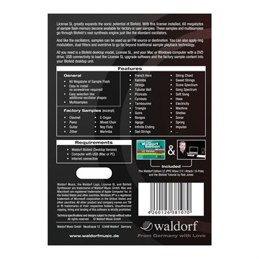 Waldorf Blofeld Sample Option 画像1