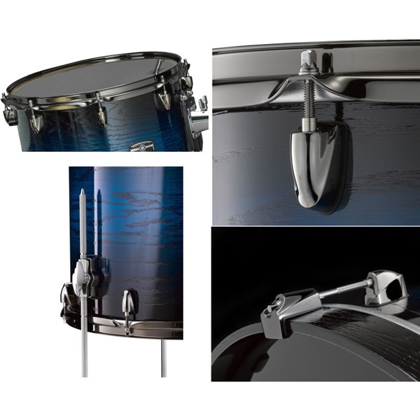 YAMAHA LIVE CUSTOM HYBRID OAK 4pc Drum Set [LHB2216UES + LHP6F3UES