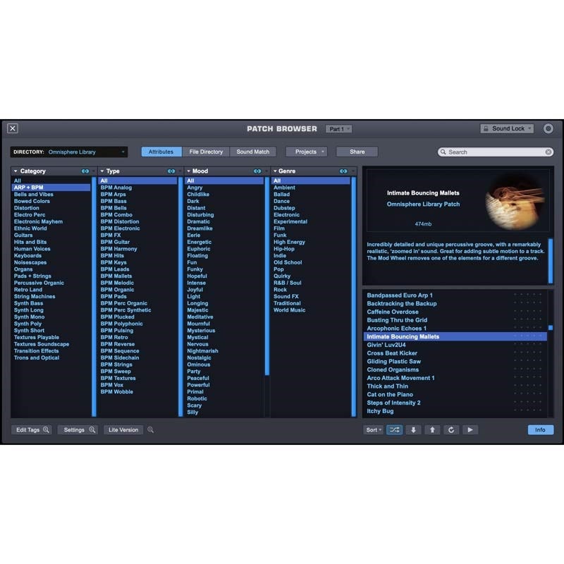 SPECTRASONICS OMNISPHERE 2 (USB Drive)(スペクトラソニックス