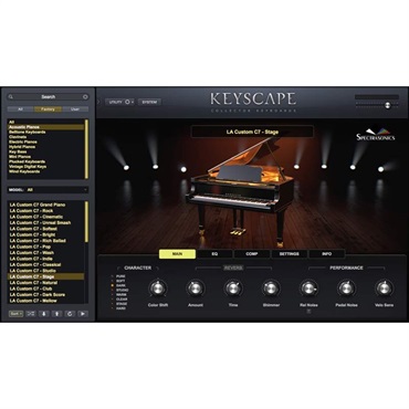 SPECTRASONICS KEYSCAPE (USB Drive) (スペクトラソニックス)(キースケープ)(ピアノ音源) 画像5