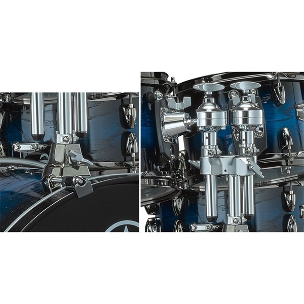 YAMAHA LIVE CUSTOM HYBRID OAK 4pc Drum Set [LHB2218UES + LHP6F3UES