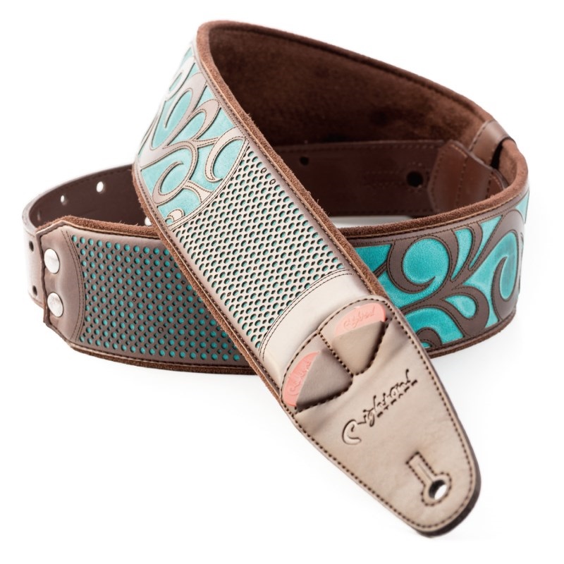 RIGHTON STRAPS MOJO Series STRAP COLLECTION NASHVILLE (TEAL) 画像1