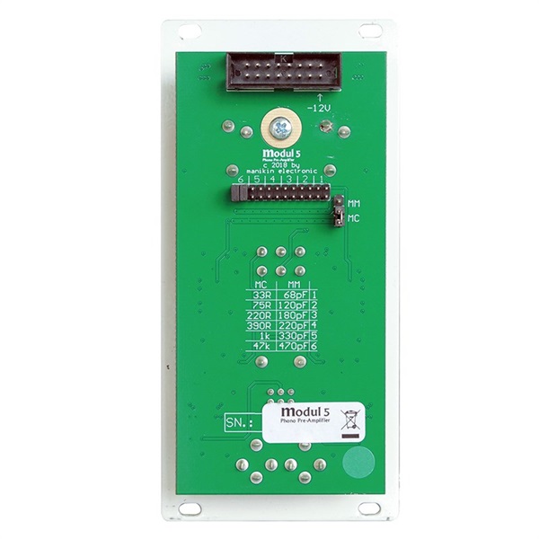 Manikin Electronic Modul 5 Phono Pre-Amplifier & Subsonic-Filter【お取り寄せ商品】 画像2