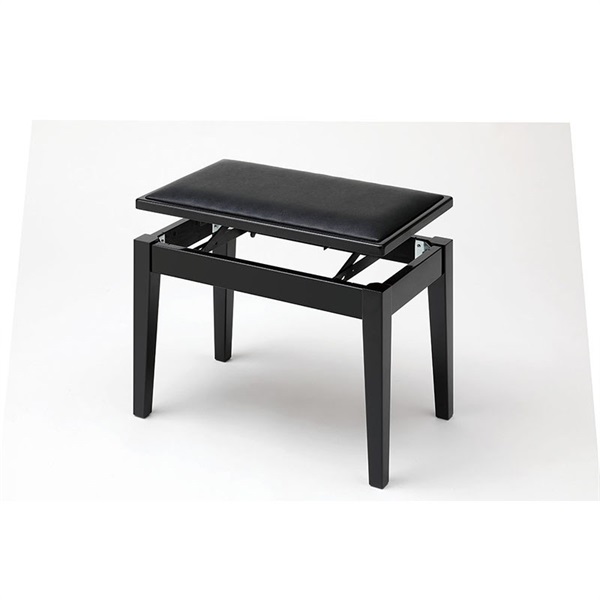 甲南 MK-55 黒塗(ピアノ椅子 ベンチタイプ)【日本製】【お取寄せ商品】【代引不可】【沖縄・離島送料別途見積】 画像3