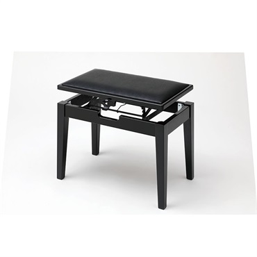 甲南 MK-55 黒塗(ピアノ椅子 ベンチタイプ)【日本製】【お取寄せ商品】【代引不可】【沖縄・離島送料別途見積】 画像4