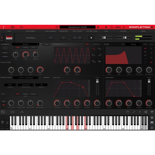 IK Multimedia SampleTank 4 (代引不可)(オンライン納品) 画像1