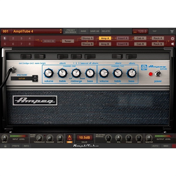 IK Multimedia 【アイケーマルチメディアサマープロモーション】AmpliTube SVX 2 (代引不可)(オンライン納品) 画像1