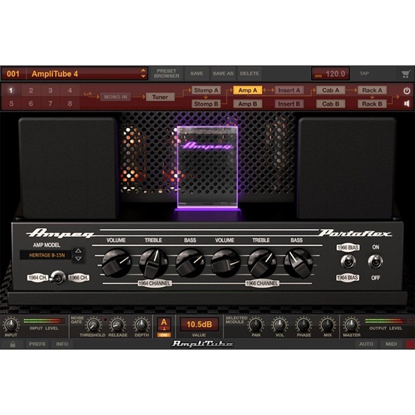 IK Multimedia 【アイケーマルチメディアサマープロモーション】AmpliTube SVX 2 (代引不可)(オンライン納品) 画像5