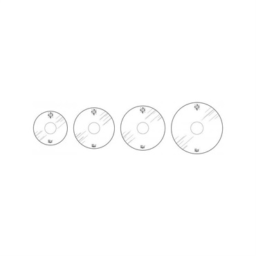 DRUMMERS TOP TEAM DRUM EFFECT SHEET 03 (0.3mm) / Tom set (10，12，13，16インチ) 画像2