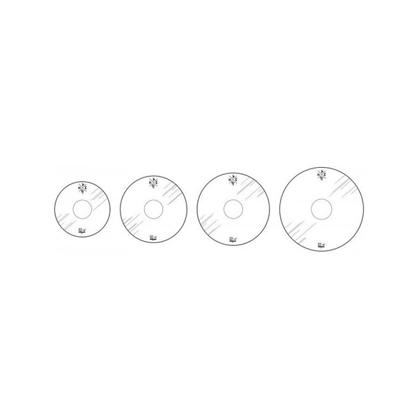 DRUMMERS TOP TEAM DRUM EFFECT SHEET 03 (0.3mm) / Tom set (10，12，13，16インチ) 画像2
