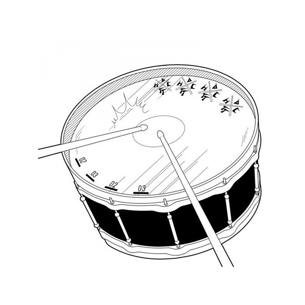 DRUMMERS TOP TEAM DRUM EFFECT SHEET 03 (0.3mm) / Tom set (10，12，13，16インチ) 画像3