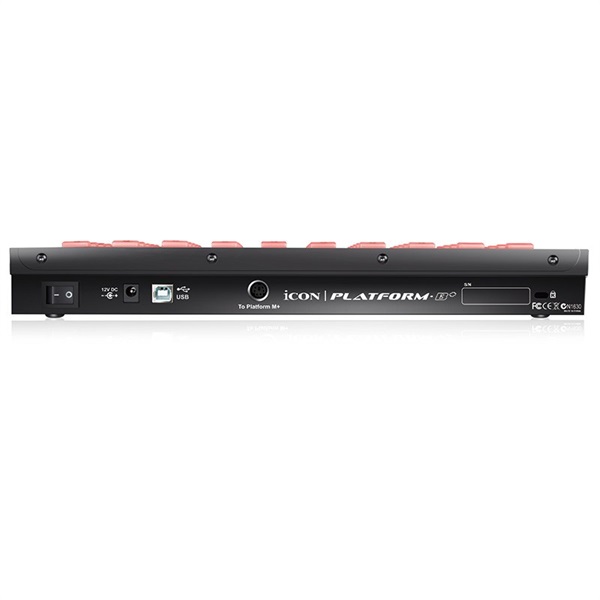 ICON 【GW激得セール】PLATFORM B+(USB/MIDIコントローラー)【生産完了特価品】(旧パッケージ製品：4530027322497) 画像2