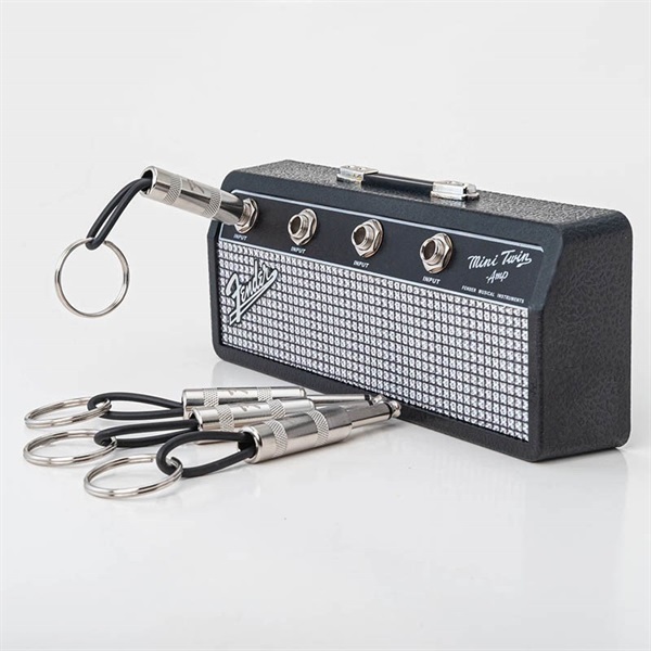 Pluginz Keychains Mini Twin Amp Jack Rack w/4 keychains 画像3