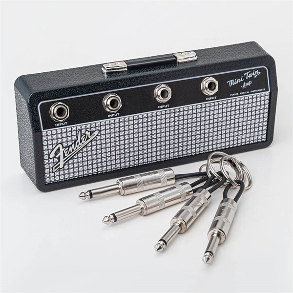 Pluginz Keychains Mini Twin Amp Jack Rack w/4 keychains 画像4