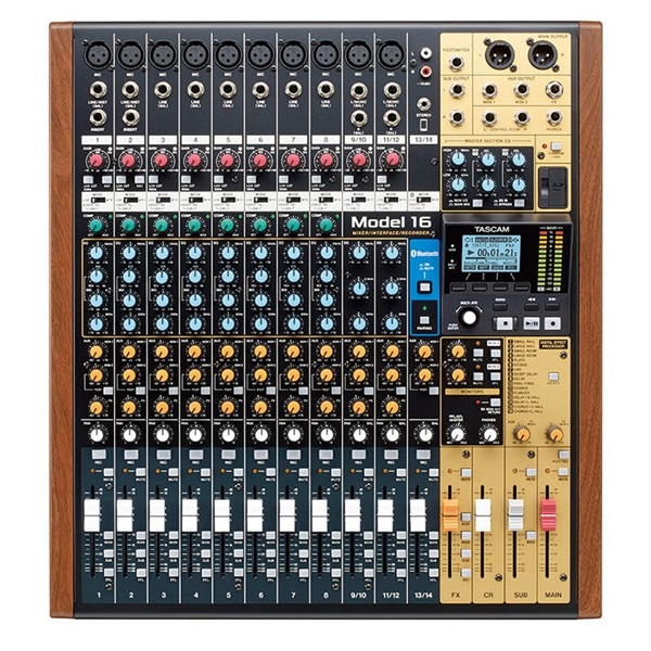 TASCAM Model 16(16トラックレコ―ディンミキサー・USBオーディオ TASCAM Model 16(16トラックレコ―ディンミキサー・USBオーディオ
