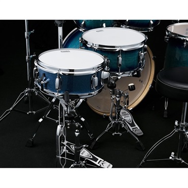 TAMA CJBS1205M-ISP [Cocktail-JAM Series Snare Drum 12×5 - インディゴ・スパークル]【お取り寄せ品】 画像1