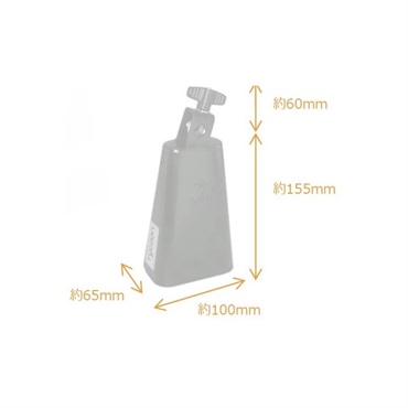 TYCOON PERCUSSION TW-60 [Black Powder Mountable Cowbell 6] 画像3