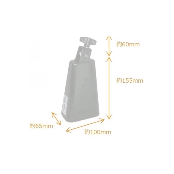 TYCOON PERCUSSION TW-60 [Black Powder Mountable Cowbell 6] 画像3