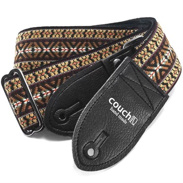 Couch Guitar Strap 70’s Dylan Sunburst Hippie Weave 画像1