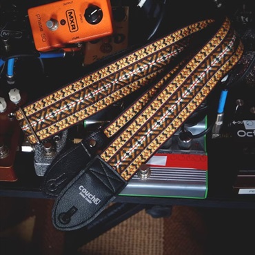 Couch Guitar Strap 70’s Dylan Sunburst Hippie Weave 画像4