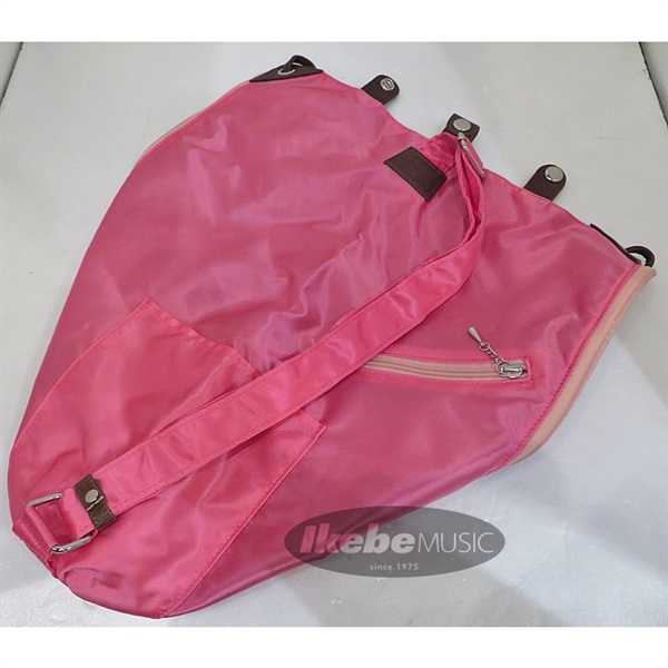 Ikebe Original Smart Stick Bag Pink / Purple 【在庫処分特価品/革部分の劣化等あり】 画像2