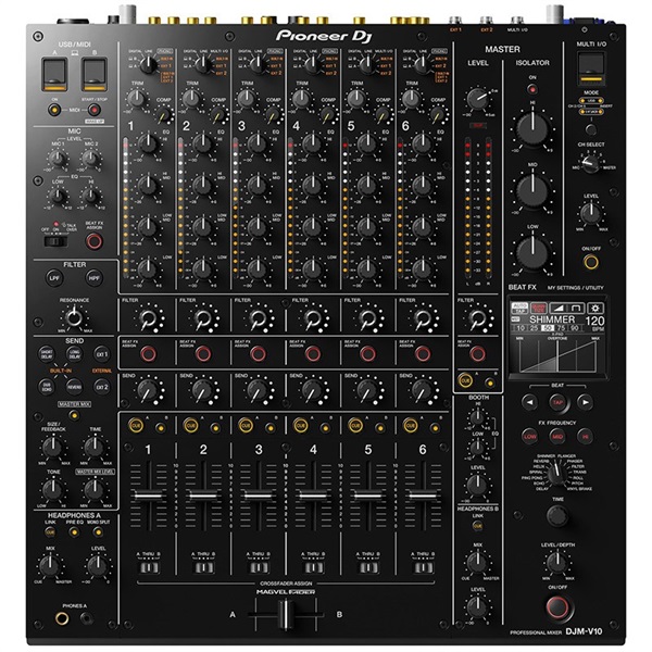 Pioneer DJ DJM-V10 【6chプロフェッショナルDJミキサー】 画像1