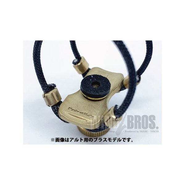 Zac アルトサックス用リガチャー Zac Ligature（ザック・リガチャー)ブラス24KGP/エボニー【ZL3216】 画像2