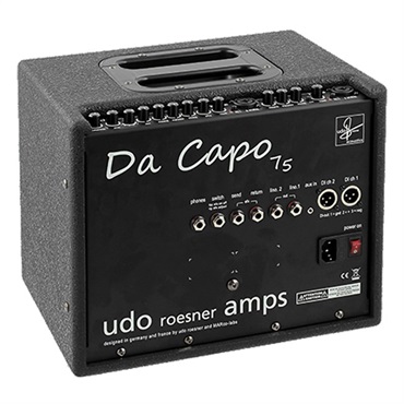 Udo Roesner Amps 【緊急値下げ！！】【創業50周年大決算SALE】[即納可能] Da Capo 75 [エレアコアンプ] 画像4