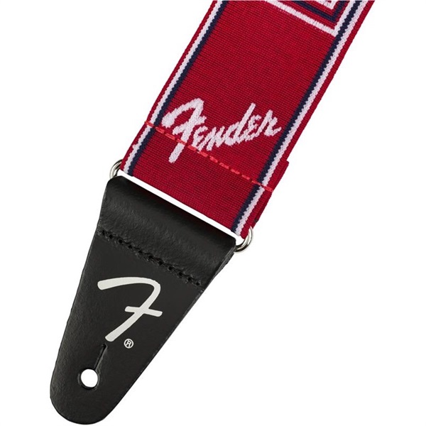 Fender USA WEIGHLESS MONOGRAM STRAP (Red/White/Blue) (#0990686009) 画像1