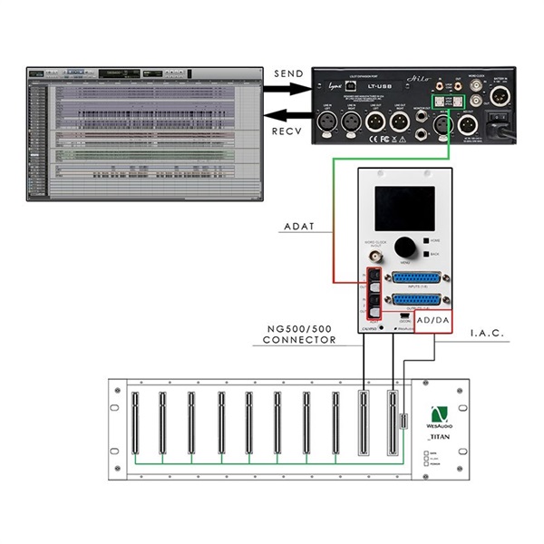 WesAudio _CALYPSO(8ch AD/DA Converter)(API500シリーズ)【お取り寄せ商品】 画像2