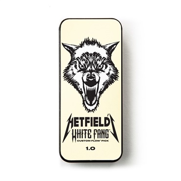 Dunlop (Jim Dunlop) HETFIELD'S WHITE FANG (PH122T100) ピックケースセット [ピック6枚入り/厚さ1.0mm] 画像2