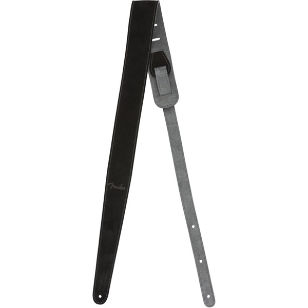 Fender USA REVERSIBLE SUEDE STRAP (Black/Gray) (#0990691006) 画像1
