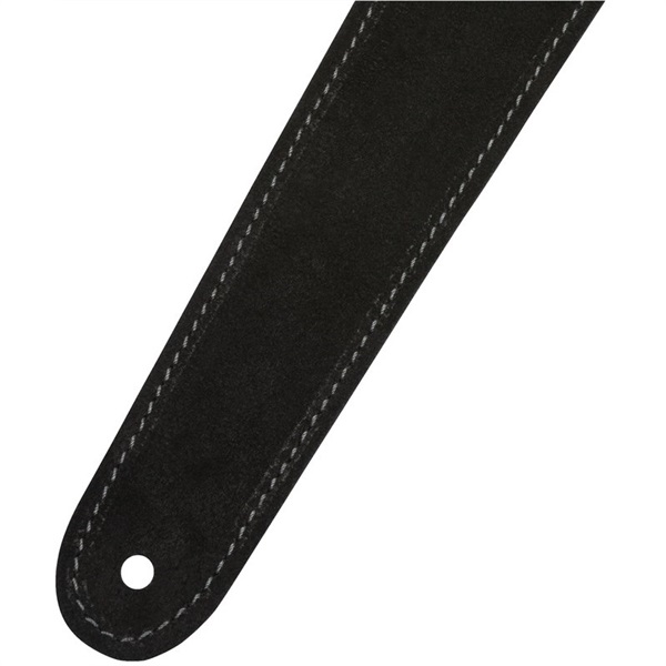 家紋　ストラップ Fender USA REVERSIBLE SUEDE STRAP (Black/Gray) (#0990691006