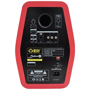 Monkey Banana 【クリスマスセール】 Baboon 6 RED [ペア] (モンキーバナナ)(バブーンシックス)(モニタースピーカー)【在庫1ペア限り限定驚愕特価】 画像1