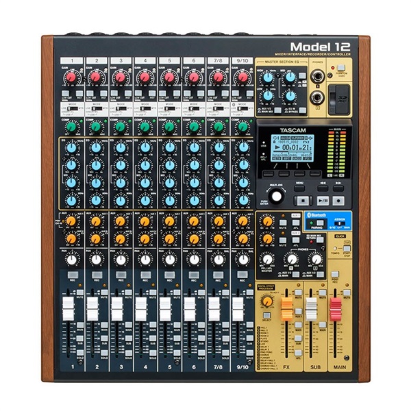 TASCAM Model 12(12トラックレコ―ディンミキサー・USBオーディオインターフェイス)(タスカム)(MODEL12) 画像2