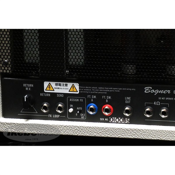 Bogner ECSTASY 3534 [Ivory Tolex/Salt&Pepper Grill] 画像4