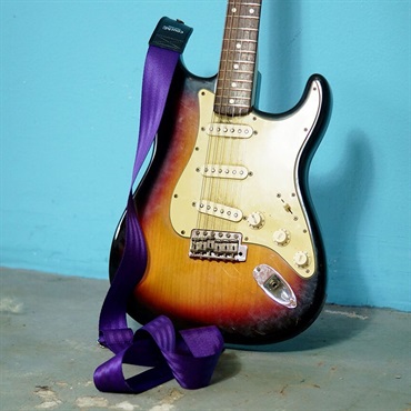 Couch Guitar Strap Recycled Bright Purple Seatbelt(パープル) 画像4