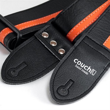 Couch Guitar Strap RacerX Black/Orange 画像1