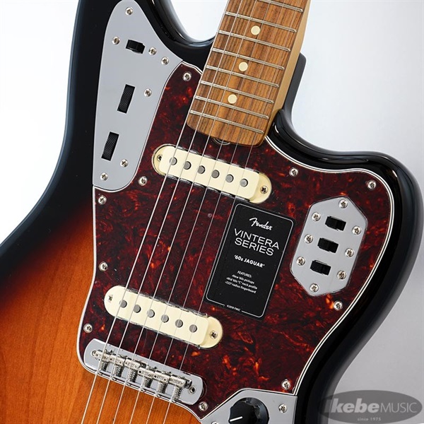 Fender MEX Vintera '60s Jaguar (3-Color Sunburst) [Made In