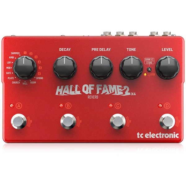 tc electronic HALL OF FAME 2 X4 REVERB ※国内正規品 ｜イケベ楽器店