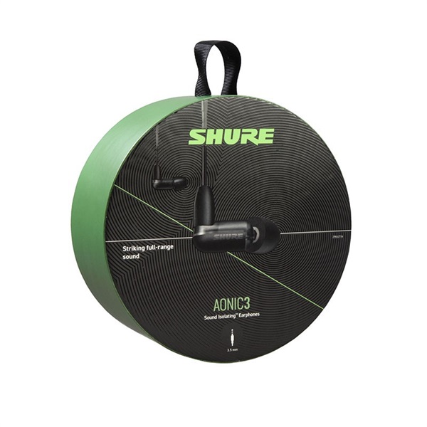 SHURE AONIC3(SE31BABKUNI-A)(ブラック)(国内正規品・2年間保証) 画像1